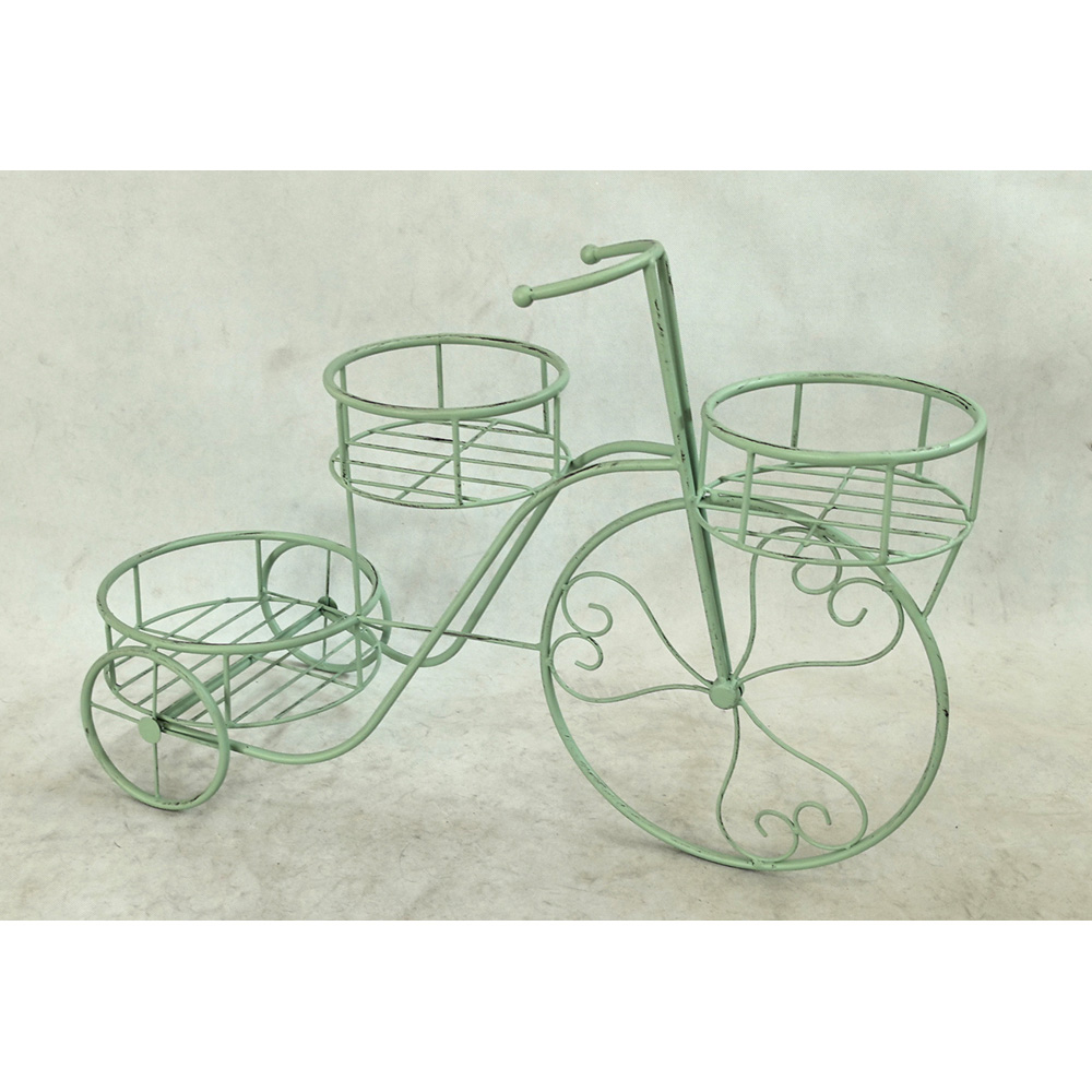 Avilo Green Tricycle Plant Stand 46.5 x 68.5cm Image 5