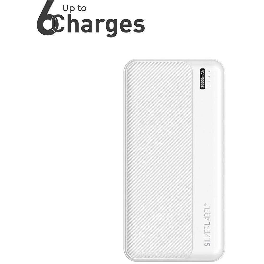 SilverLabel E71022255 White PD Power Bank 20000mAh Image 4