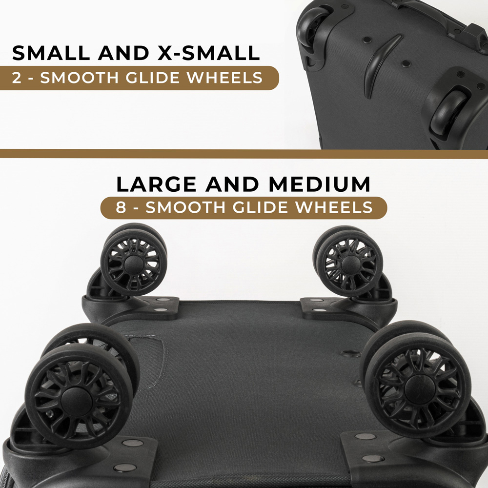 A2B Odyssey 20 inch Black Cabin Suitcase Image 5