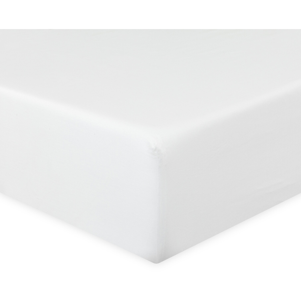 Cotton Sheet Set White Superking Image 3