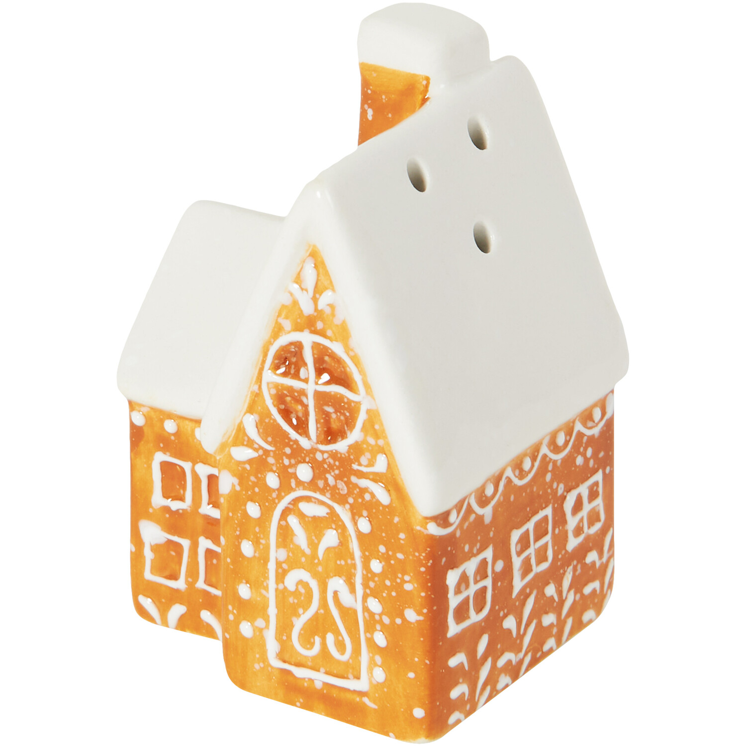 Gingerbread House Salt & Pepper Shakers - Brown Image 3