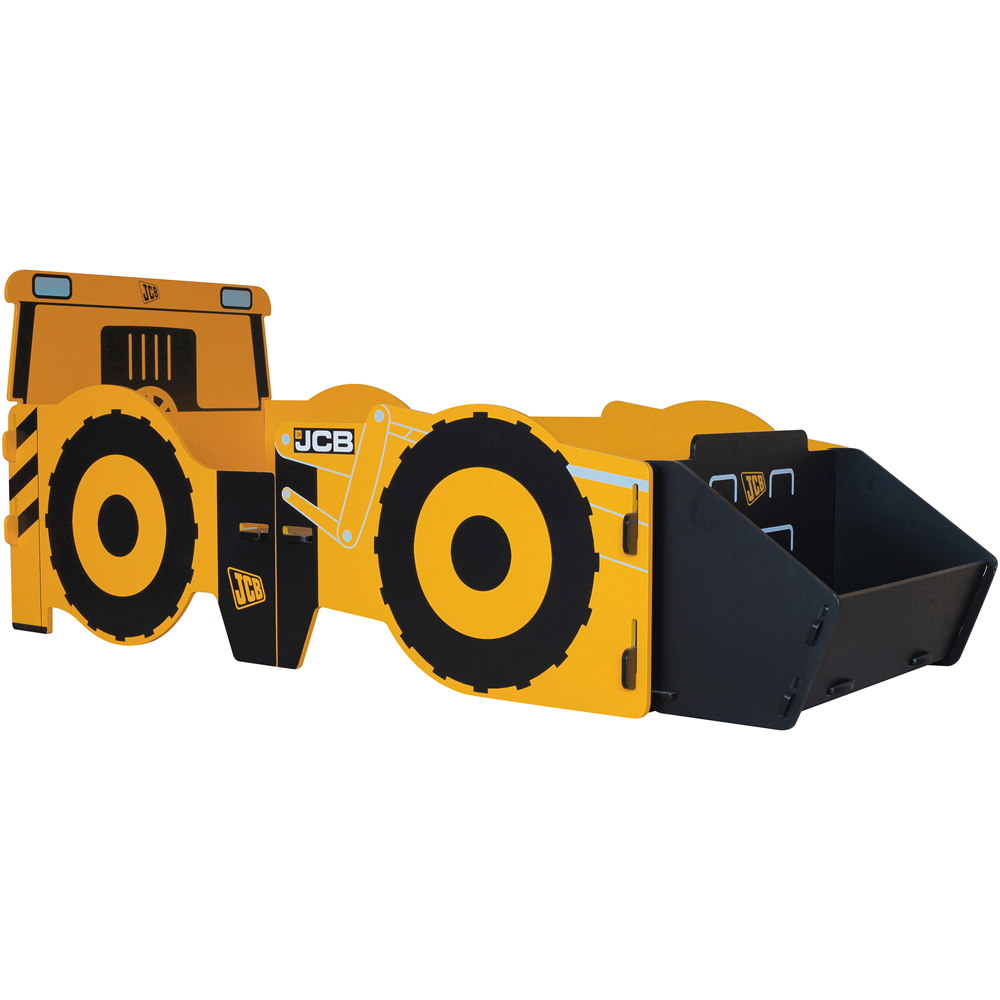 Kidsaw JCB 4CX Single Yellow Bed Frame Image 2