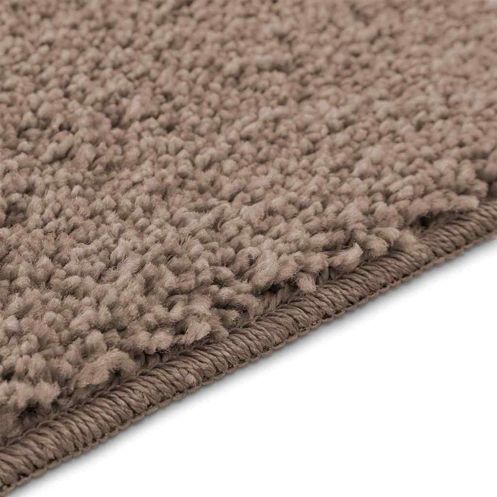 vidaXL Brown Anti-Slip Bath Mat 50 x 80cm Image 6