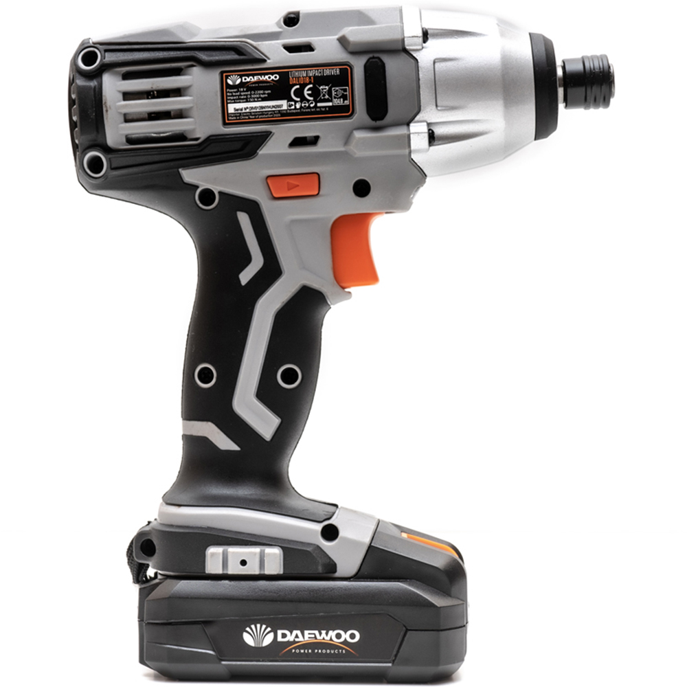 Daewoo U Force 18V Lithium-Ion Impact Drill Driver with Battery and Charger Image 3