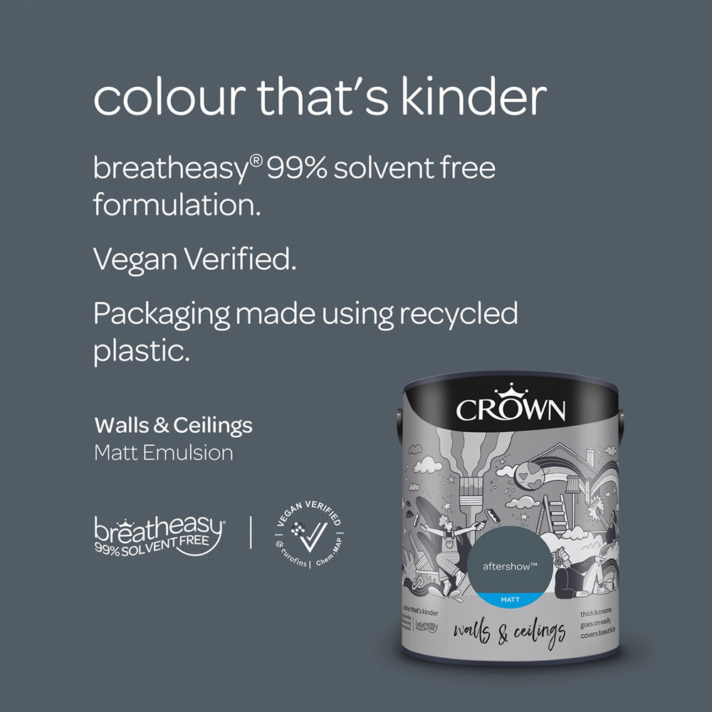 Crown Matt Emulsion Paint 5L - Aftershow Image 8