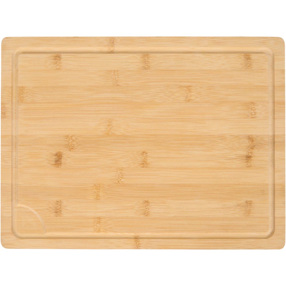 Rectangle Bamboo Meat Board Natural Image 1