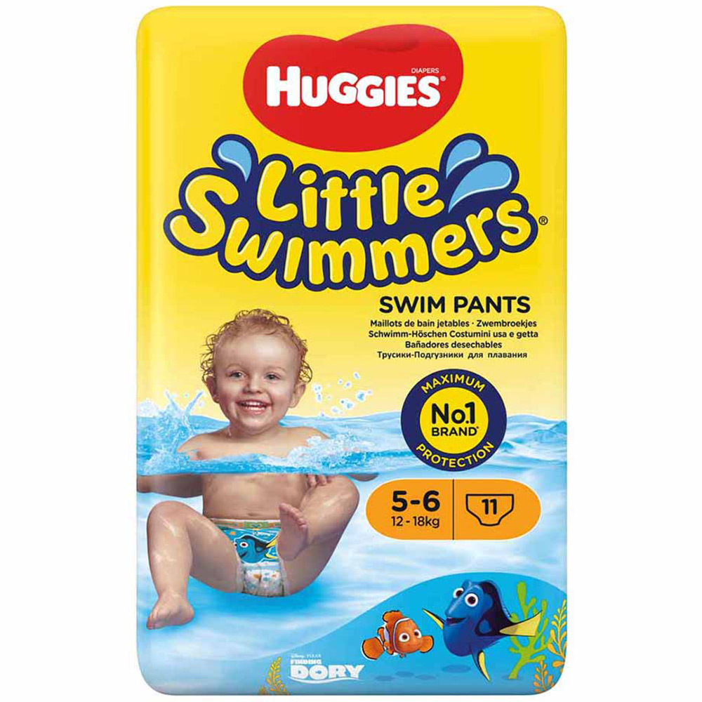 Huggies Little Swimmers Swim Pants Size 5 to 6 Image 1