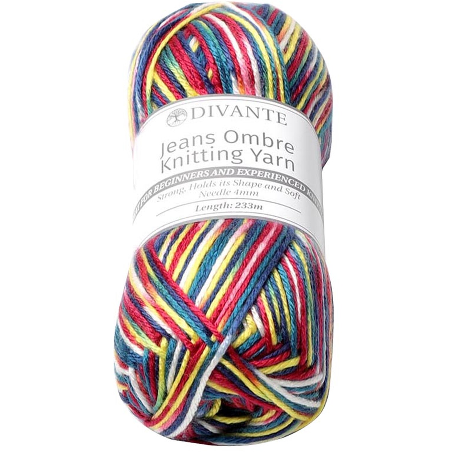 Divante Jeans Ombre Knitting Wool Yarn 140g Image