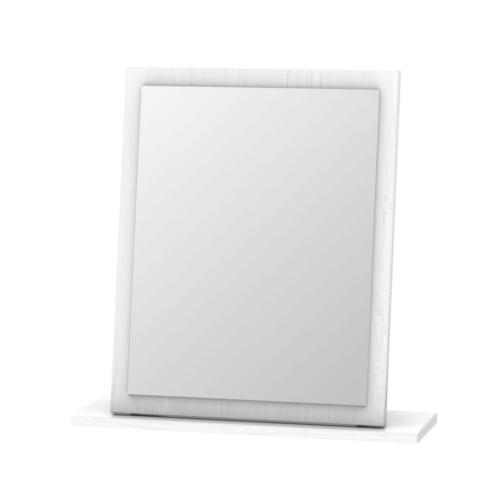 Madrid 50 x 48cm White Mirror Image 1