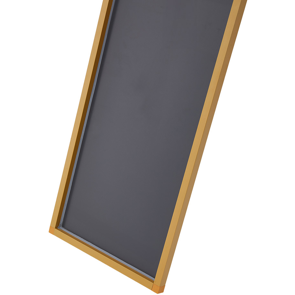 Living and Home Gold Slim Full Length Wall Mounted Mirror 120cm Image 6