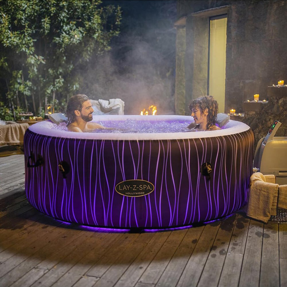 Lay-Z-Spa Hollywood Deep Grey AirJet Hot Tub Image 8