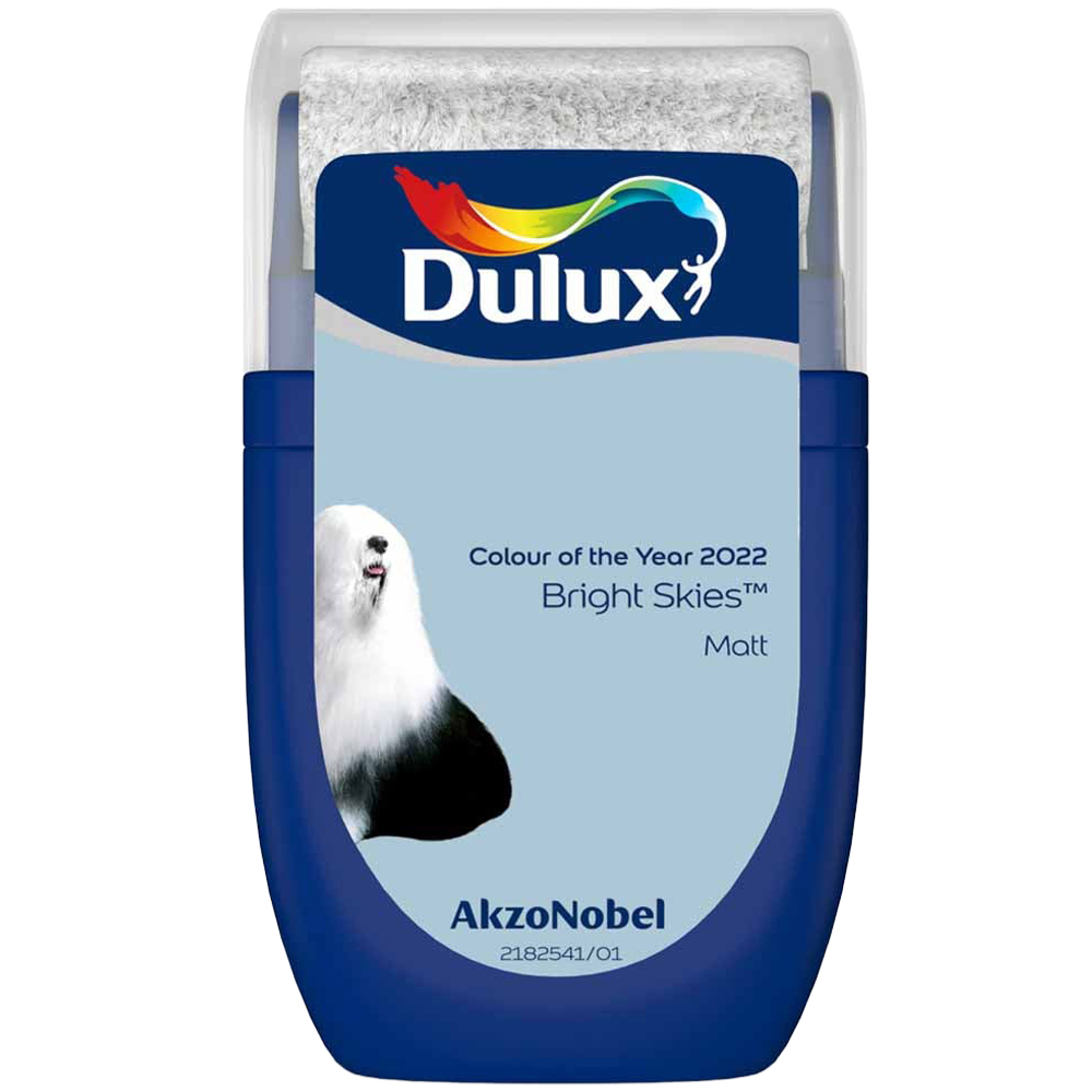 Dulux Bright Skies Matt Emulsion Paint Tester Pot 30ml Image 1