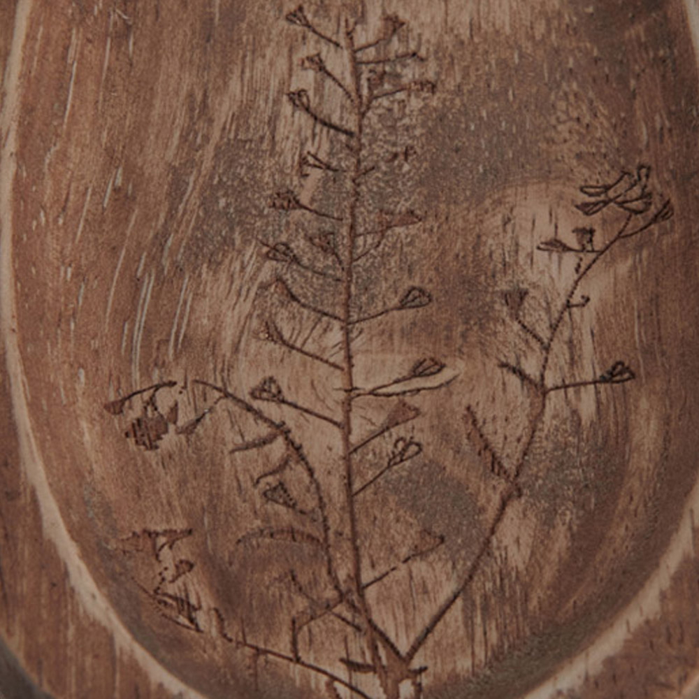 Wilko Wooden Small Jewellery Plate Image 6