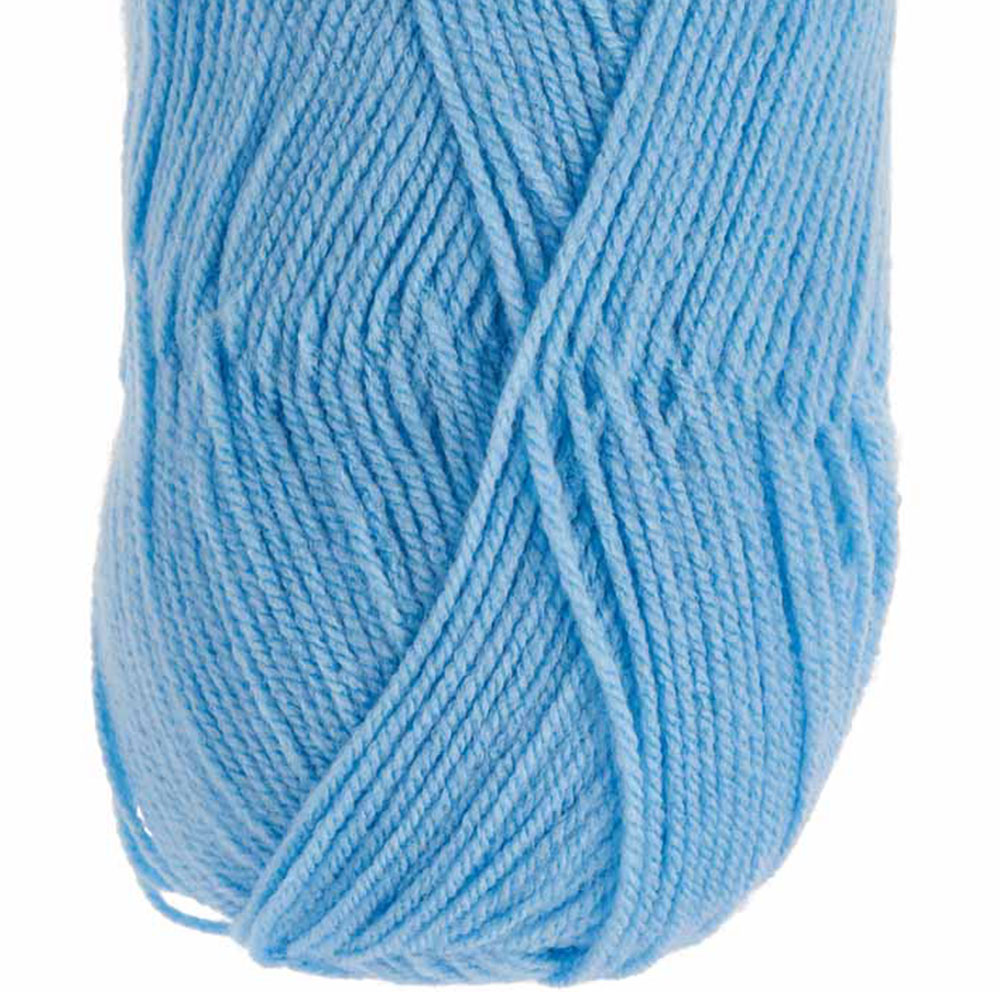 Wilko Double Knit Yarn Mid Blue 100g Image 3