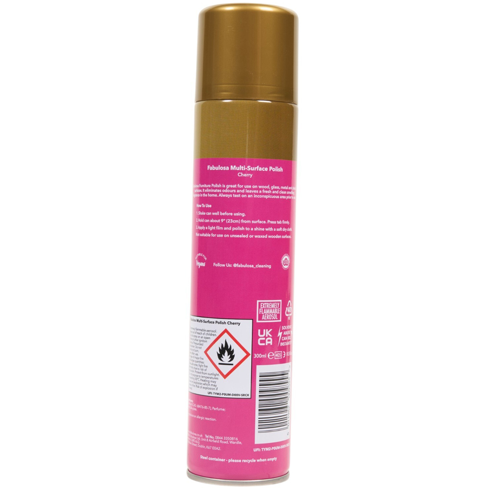 Fabulosa Scented Multi Surface Polish Cherry Image 2