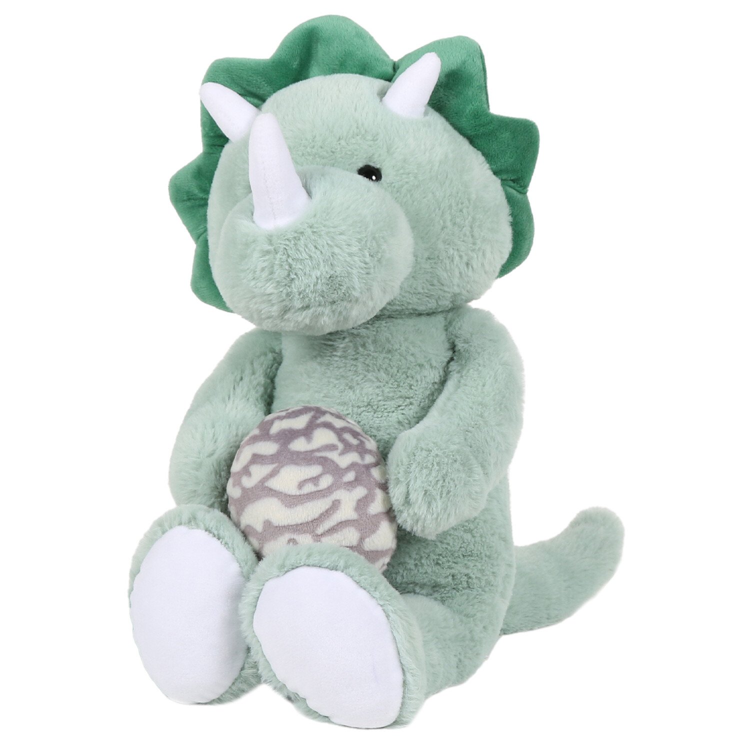 Plush Dinosaur with Egg Image