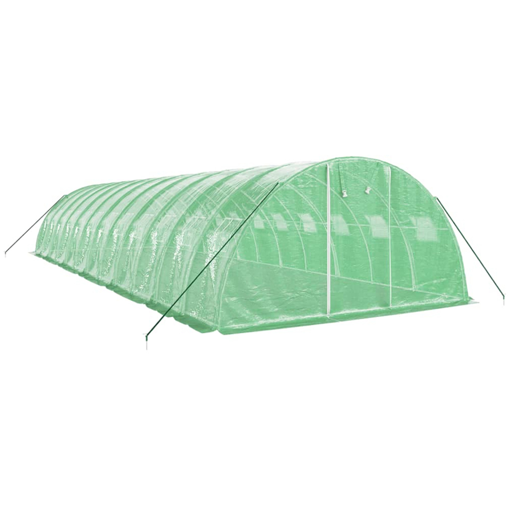 vidaXL Green 13 x 39.3ft Greenhouse Image 2