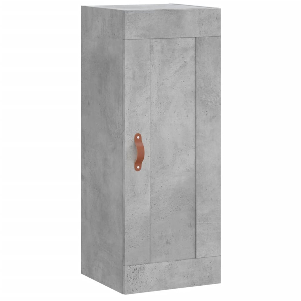 vidaXL 2 Door Concrete Grey Highboard Image 8