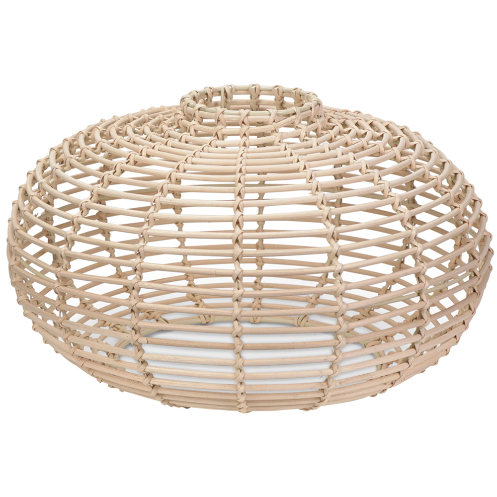ValueLights Easy Fit Romy Natural Rattan Pendant Lamp Shade Image 1