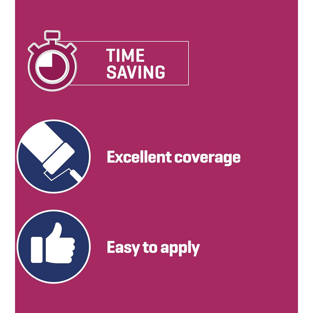 Johnstone's One Coat Manhattan Grey Matt Paint Image 6