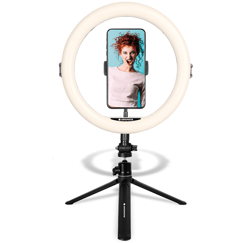 Agfa Photo Bluetooth LED Ring Light 23cm Image 7