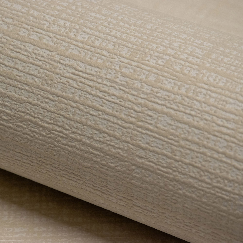 Grandeco Katsu Cream Plain Blown Textured Wallpaper Image 3