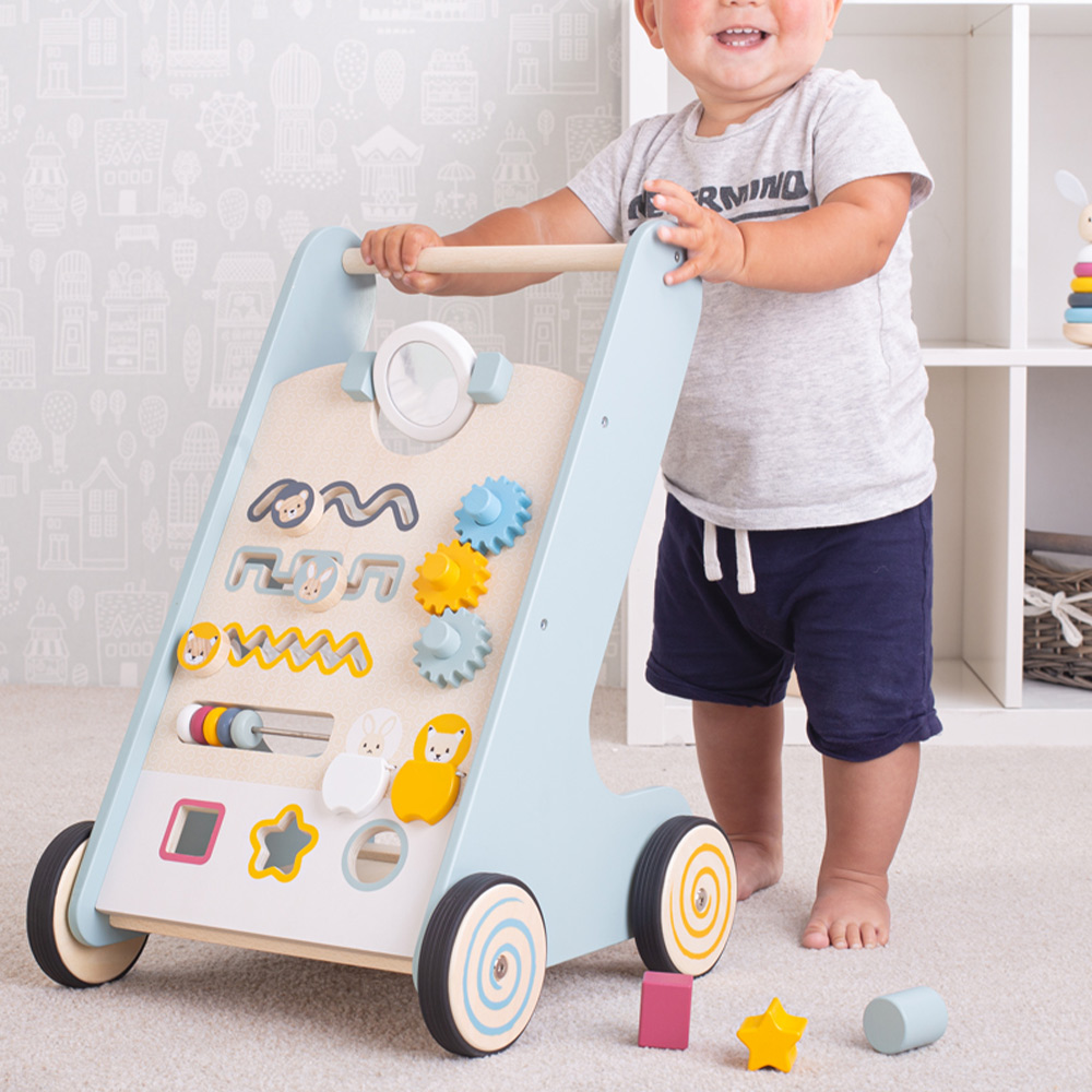 Bigjigs Toys Woodland Activity Walker Multicolour Image 4