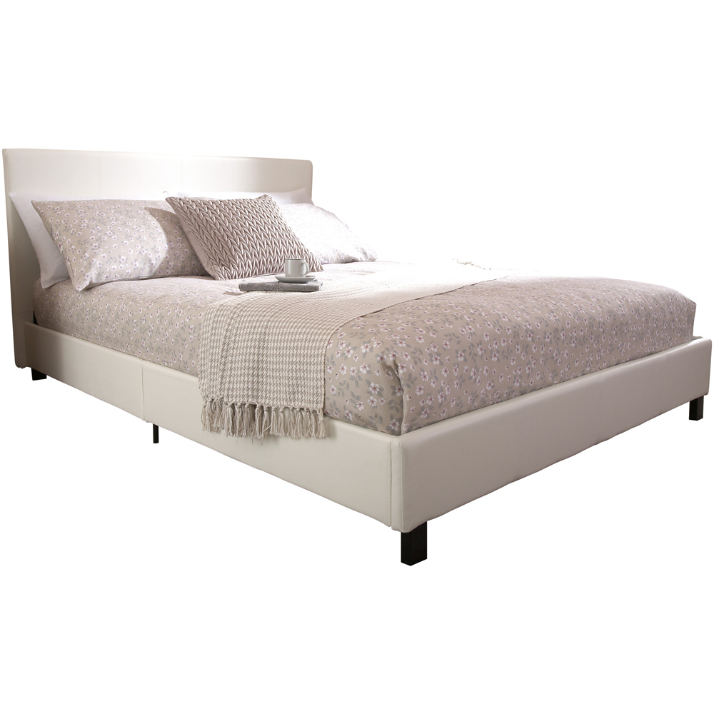 GFW Small Double White Bed In A Box Image 2