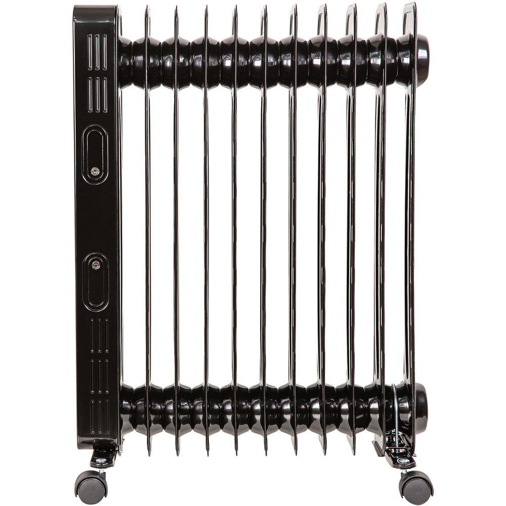 Zanussi Black 11-Fin Digital Touch Control Oil Filled Radiator 2300W Image 4