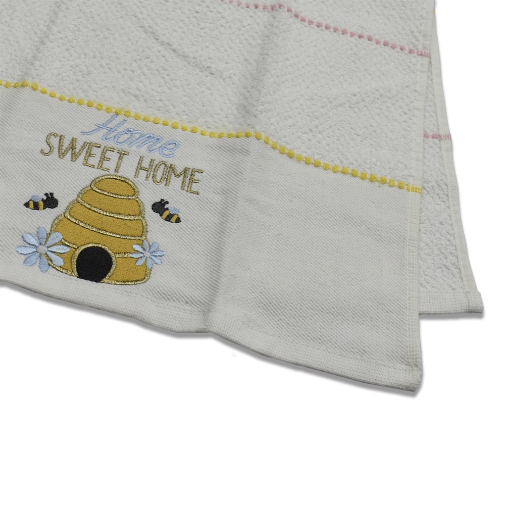 Kitchen Trends 3 Piece Home Sweet Home Tea Towel Set Image 3