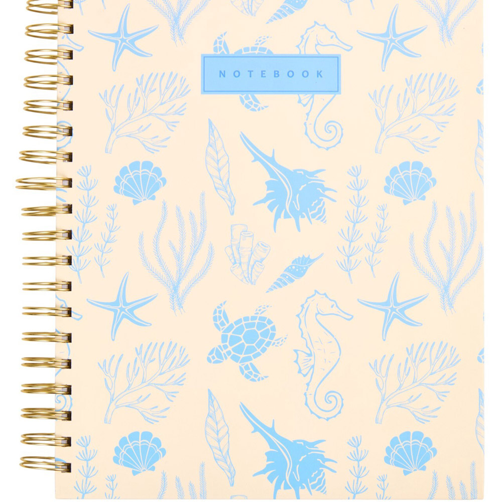Seashell Spiral Bound Notebook A4 Image 5
