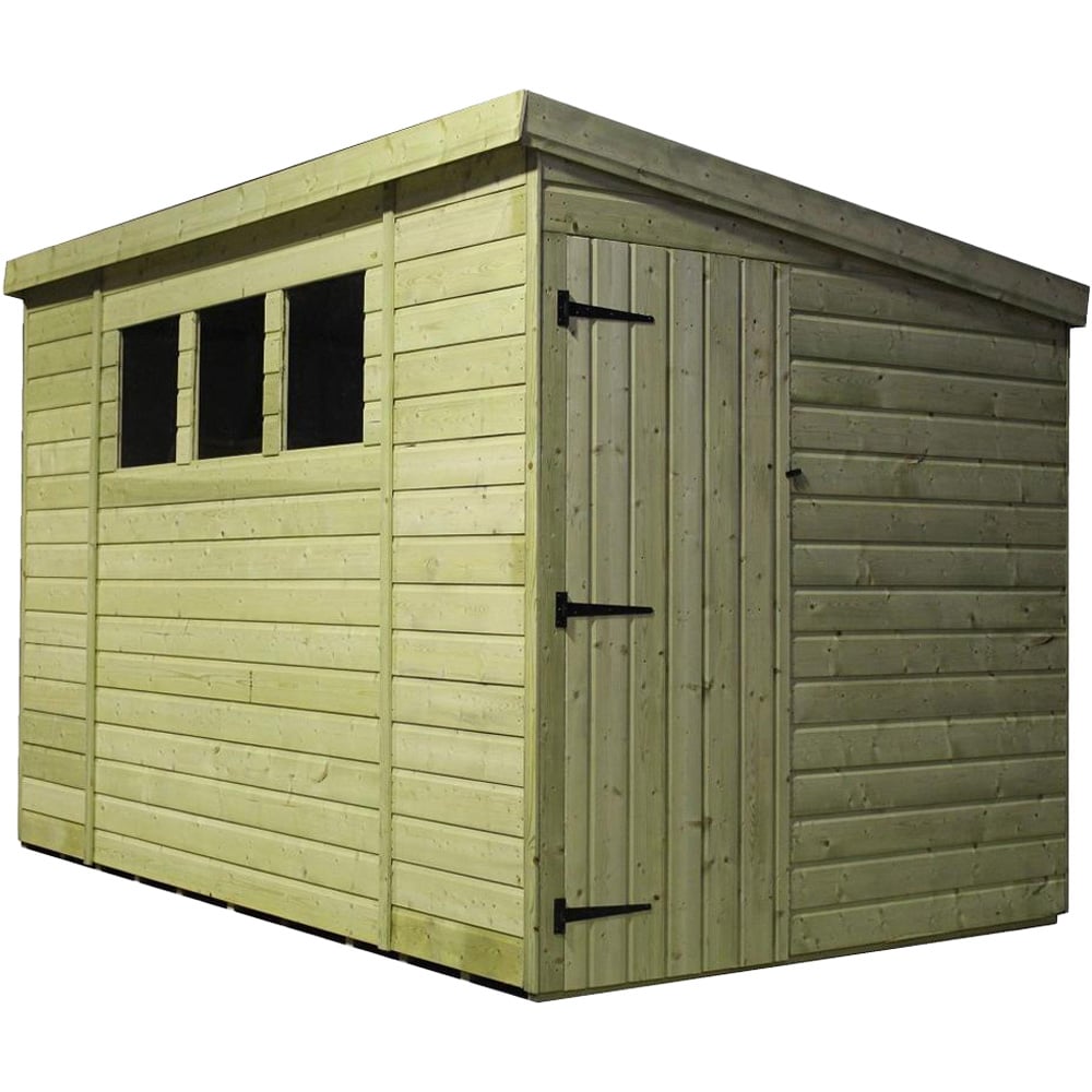 Empire Sheds 2500 9 x 4ft Tongue and Groove Pent Garden Shed Image 1