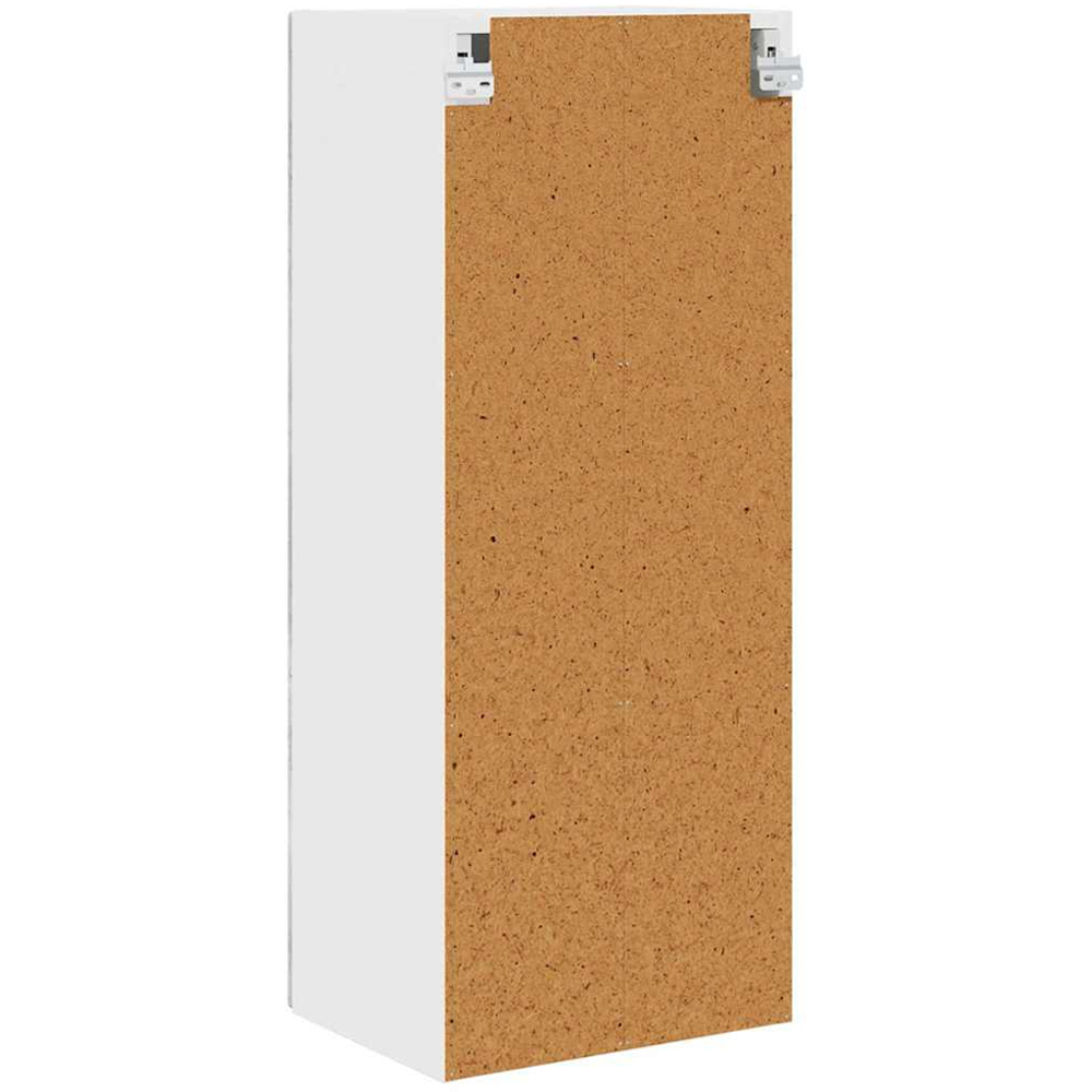 vidaXL Single Glass Door Concrete Grey Kitchen Wall Cabinet Image 7