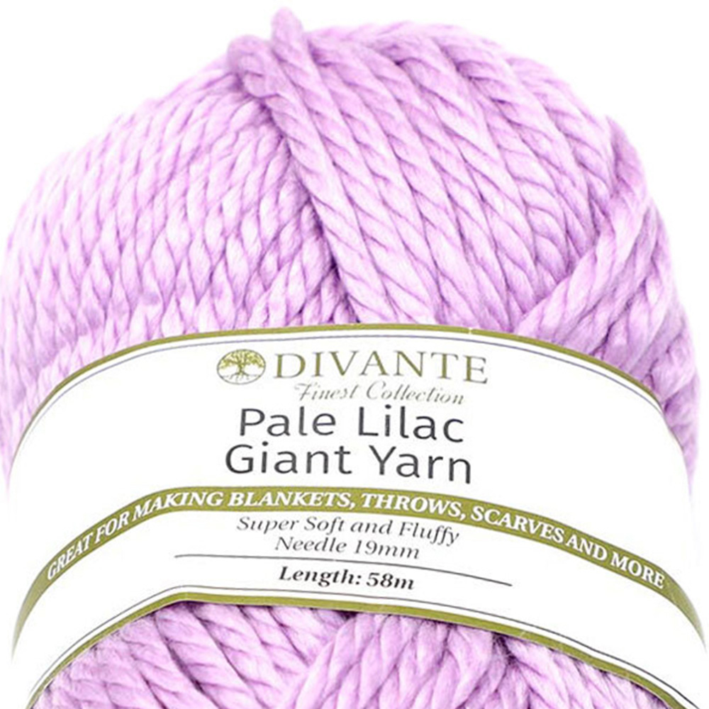 Divante Pale Lilac Giant Yarn 300g Image 2