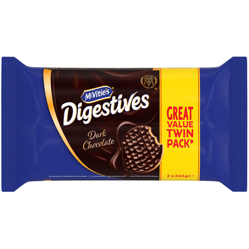 McVitie's Dark Chocolate Digestives 532g Image