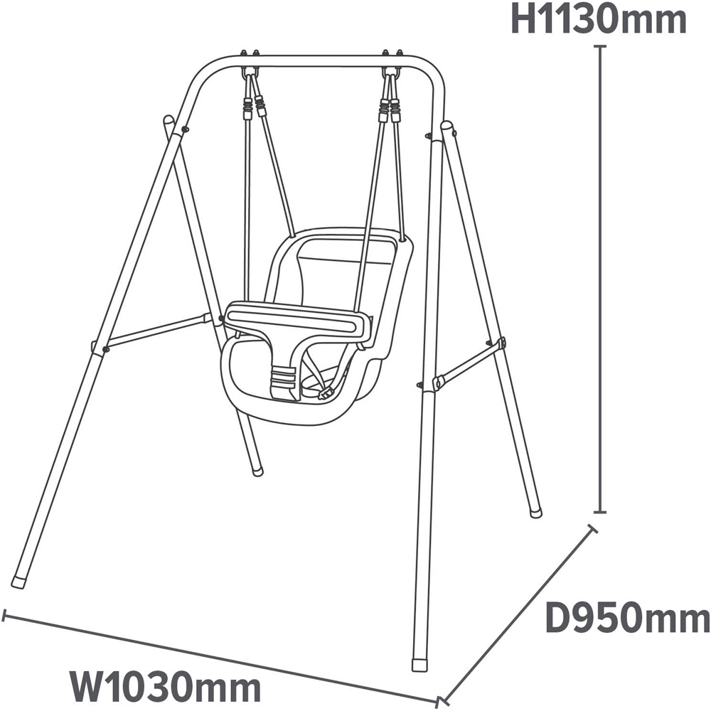 Liberty House Toys Kids Toddler Swing Image 7