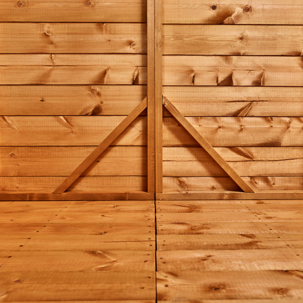 Power Sheds 18 x 10ft Double Door Apex Wooden Shed Image 4