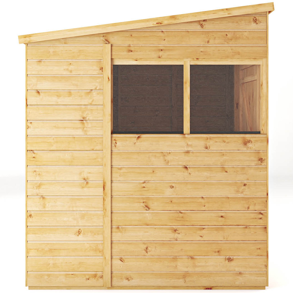Mercia Woodsman 6 x 6ft Shiplap Pent Shed Image 4