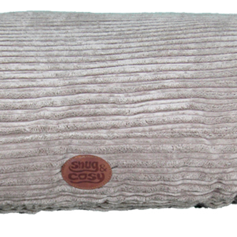 Snug & Cosy San Remo Medium Brown Pet Lounger Bed Image 3