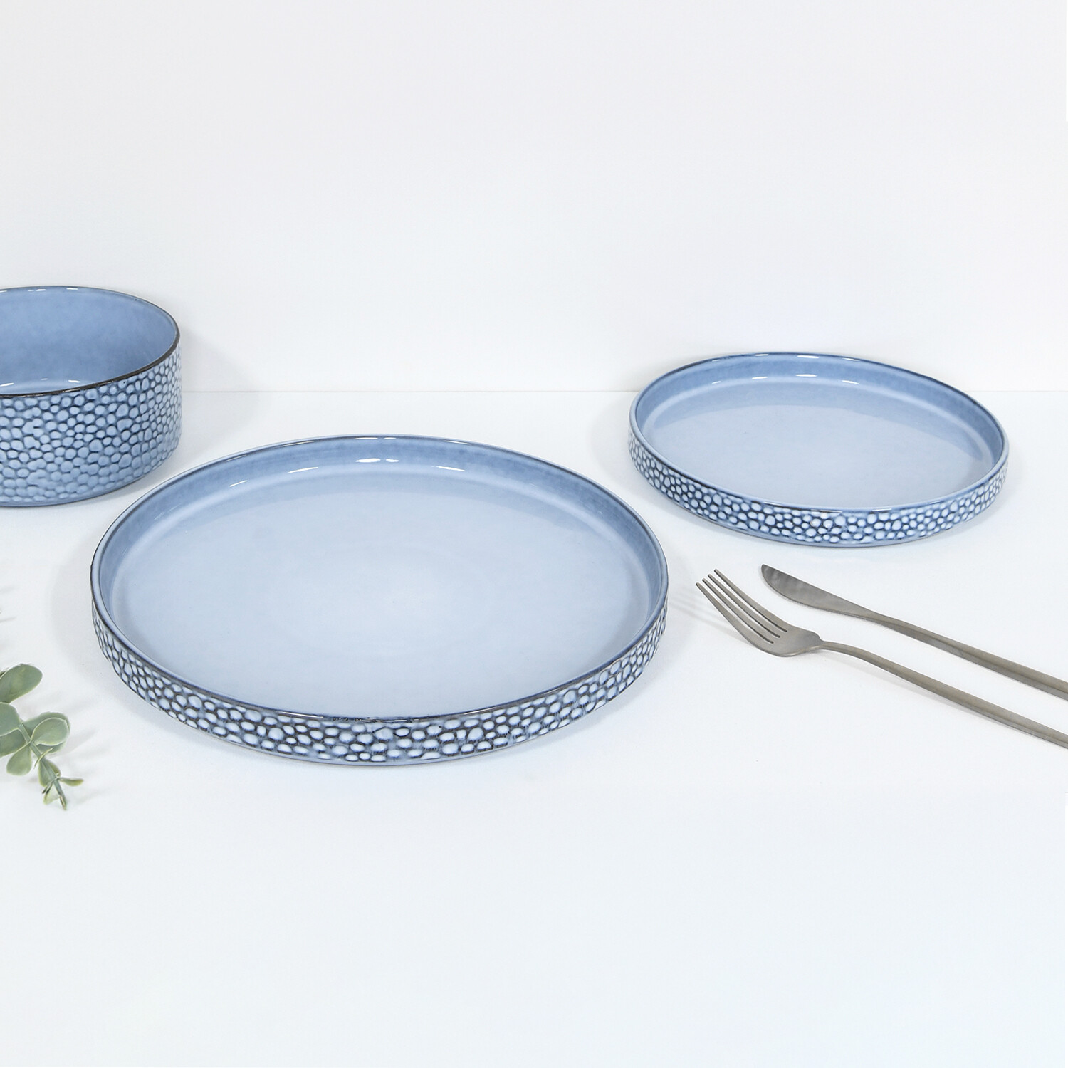 Pearl Serving Bowl - Blue Image 2