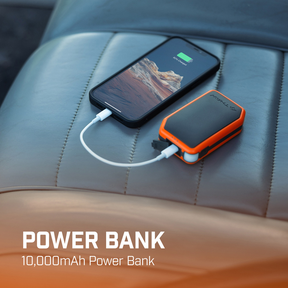 Thaw 10K Rechargeable Compact Hand Warmer with Flashlight and 10000mAh Power Bank Image 3