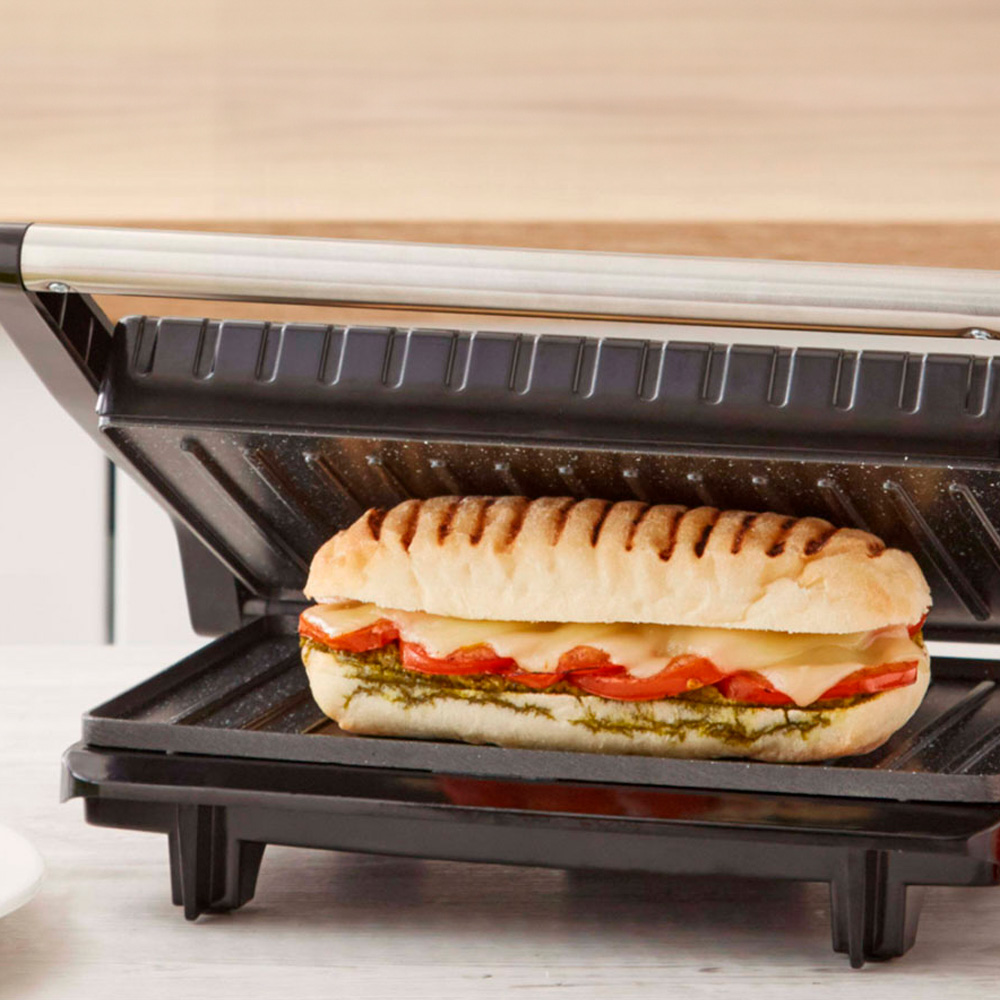 Tower T27038 Stainless Steel Cerastone Panini Grill 750W Image 2
