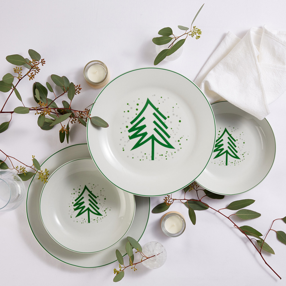 Waterside Peace Tree 20 Piece Dinner Set Image 4