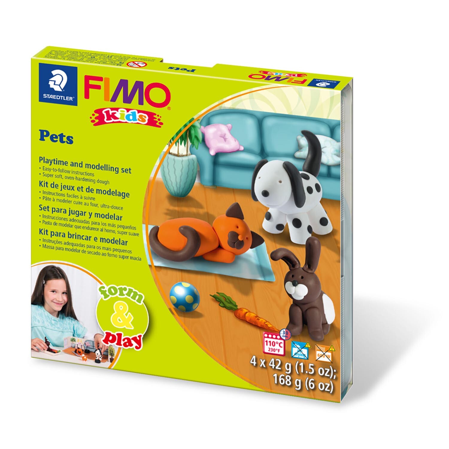 Staedtler FIMO Pets Modelling Dough Set Image