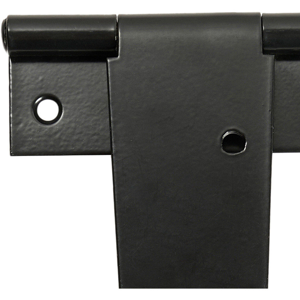 Living and Home Black Iron Heavy-Duty T-Hinge 400mm 3 Pack Image 2