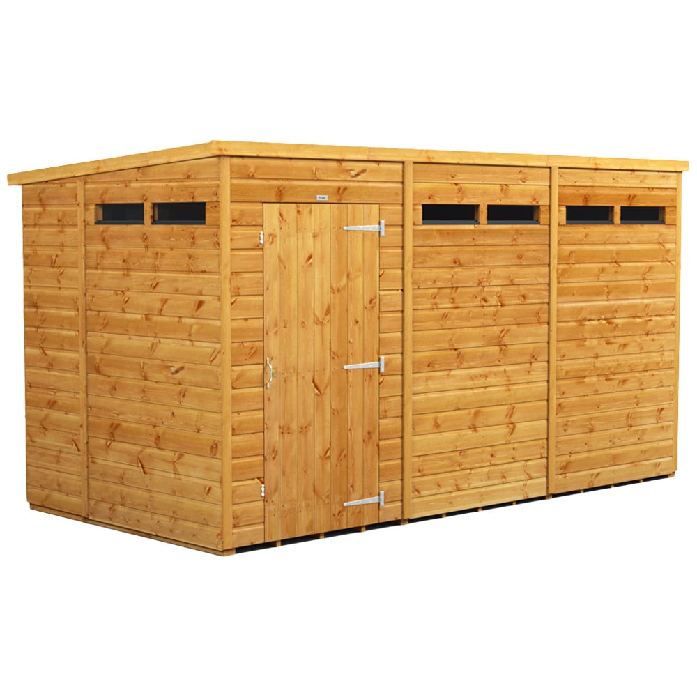 Power Sheds 12 x 6ft Pent Security Shed Image 1