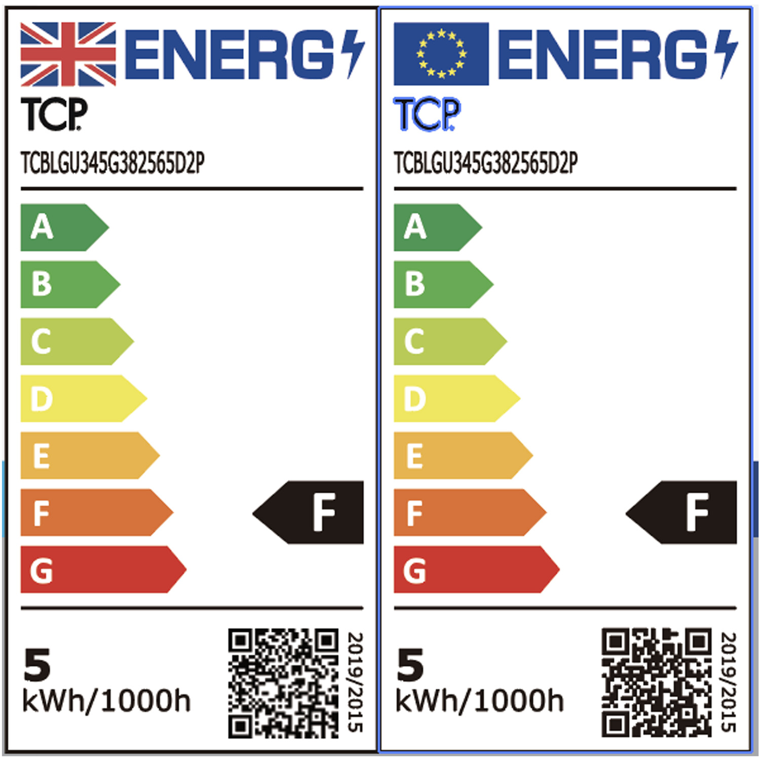 TCP LED GU10 345L Dimmable Bulbs - Daylight Image 4