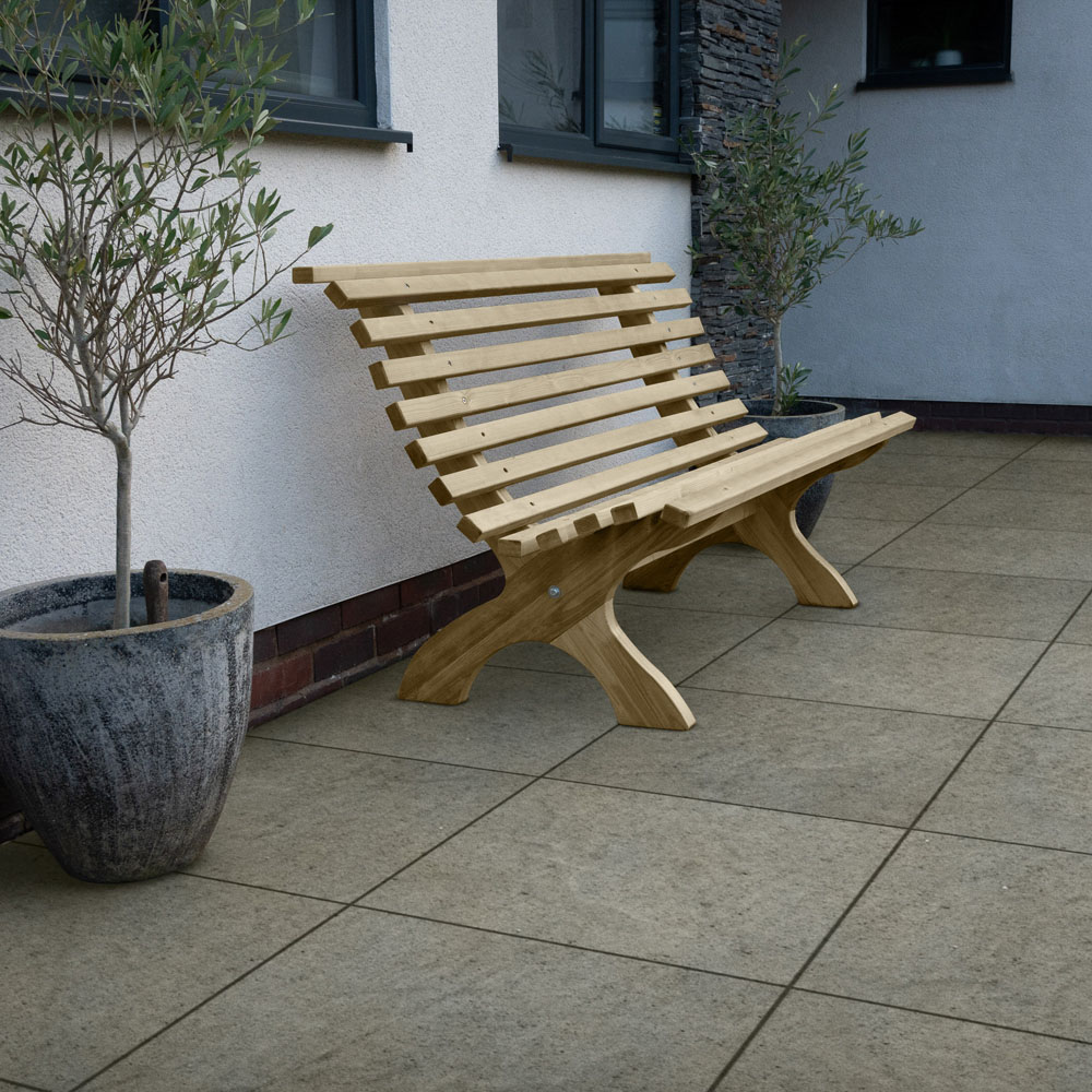 Forest Garden Kuba 3 Seater Bench 1.5m Image 4