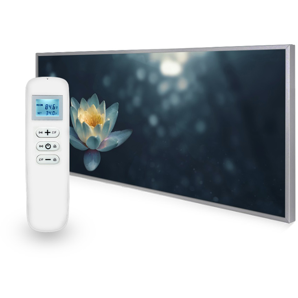 Mirrorstone Nexus Pond Lilly Picture Wi-Fi Infrared Heating Panel 700W 595 x 1195mm  Image 2