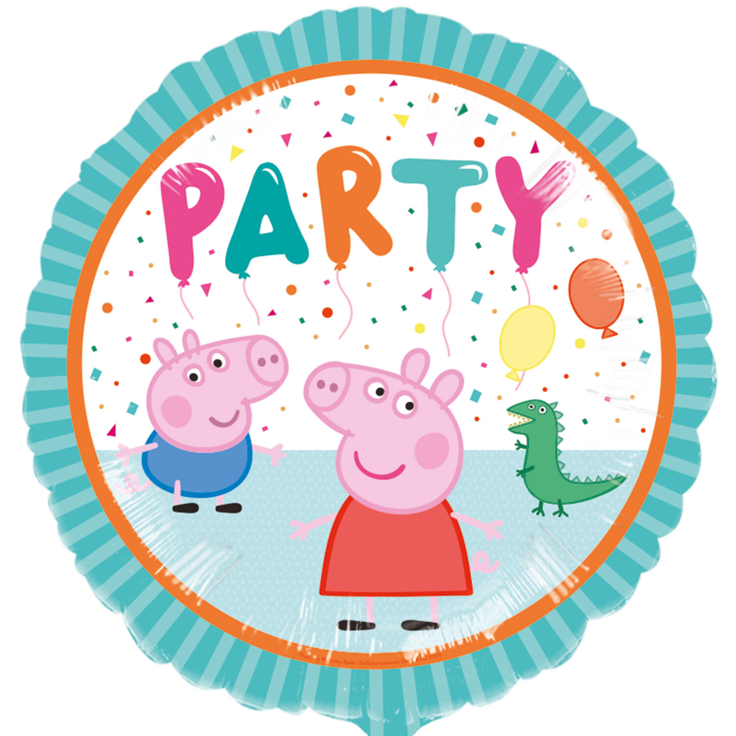 Peppa Pig Party Foil Balloon Image